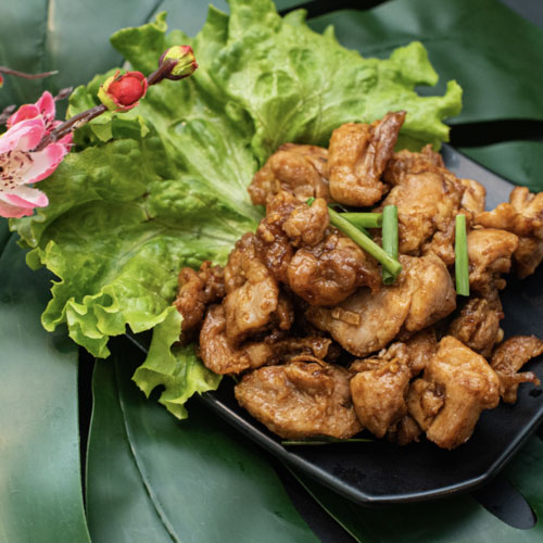 Poulet à la citronnelle